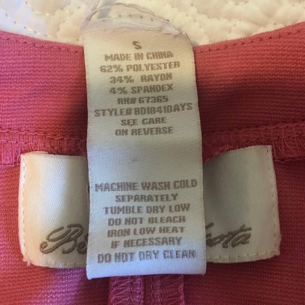 BB Dakota Pink Sleeveless Dress, Small - Picture 5 of 8